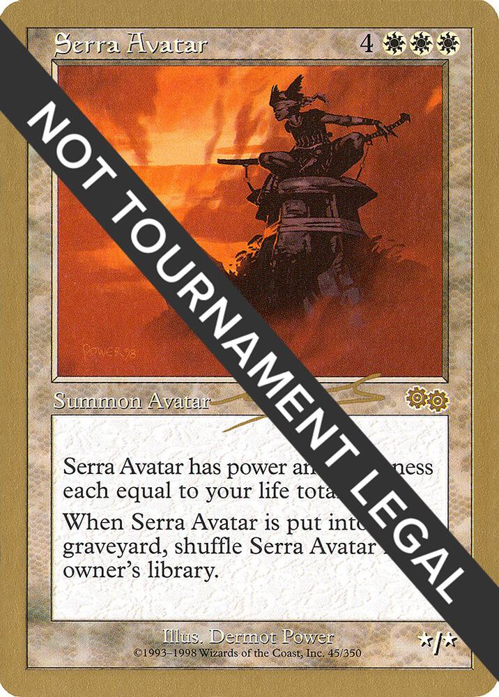 Serra Avatar (Nicolas Labarre) [World Championship Decks 2000]