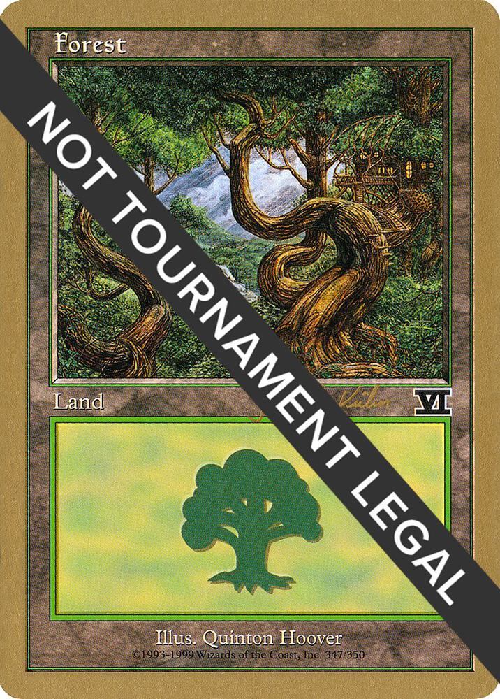 Forest (jk347) (Janosch Kuhn) [World Championship Decks 2000]