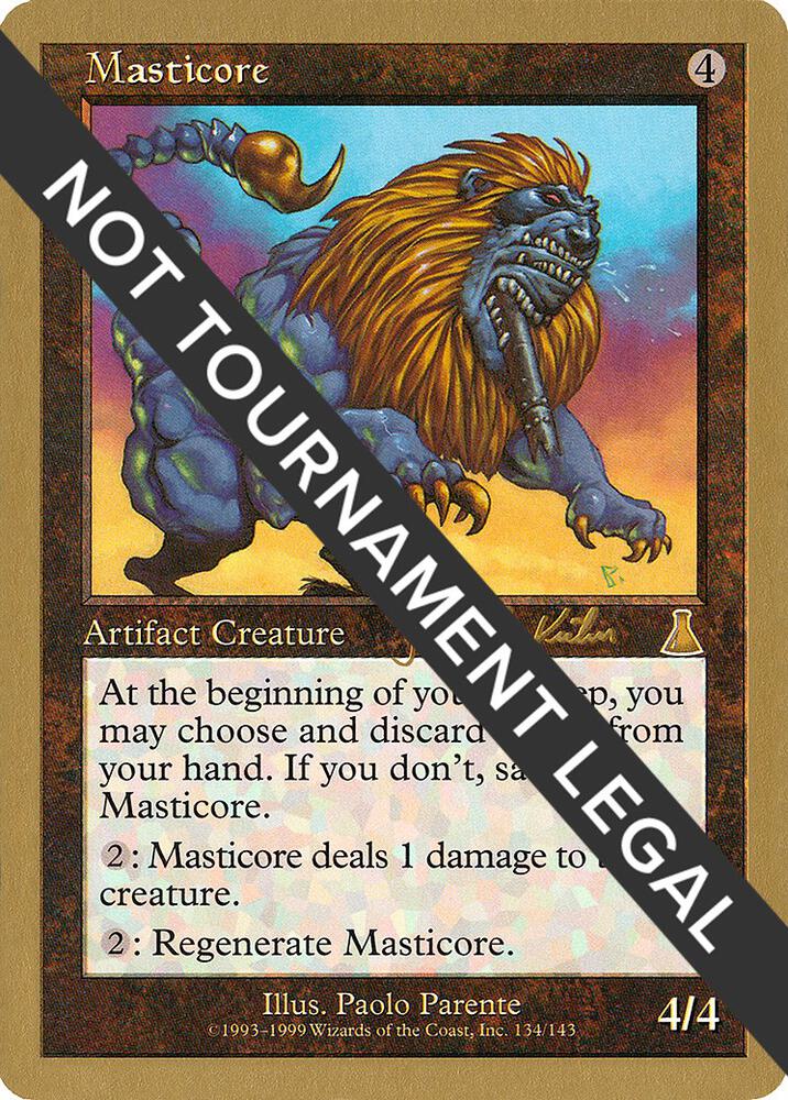 Masticore (Janosch Kuhn) [World Championship Decks 2000]