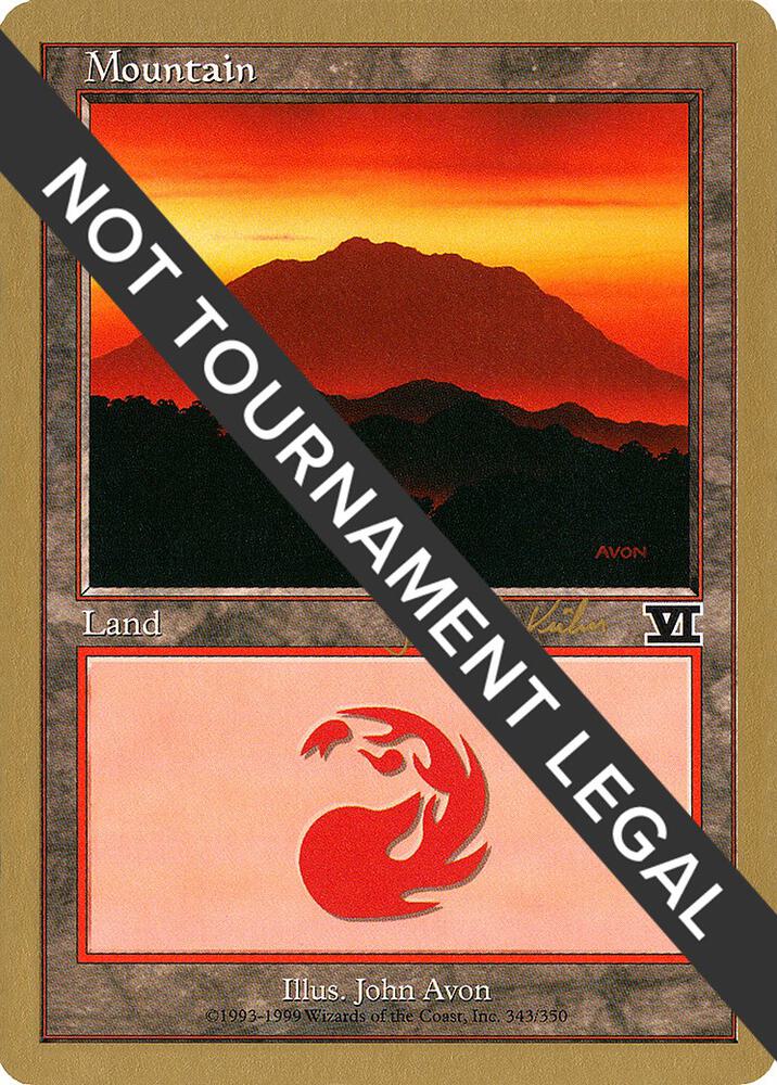 Mountain (jk343) (Janosch Kuhn) [World Championship Decks 2000]
