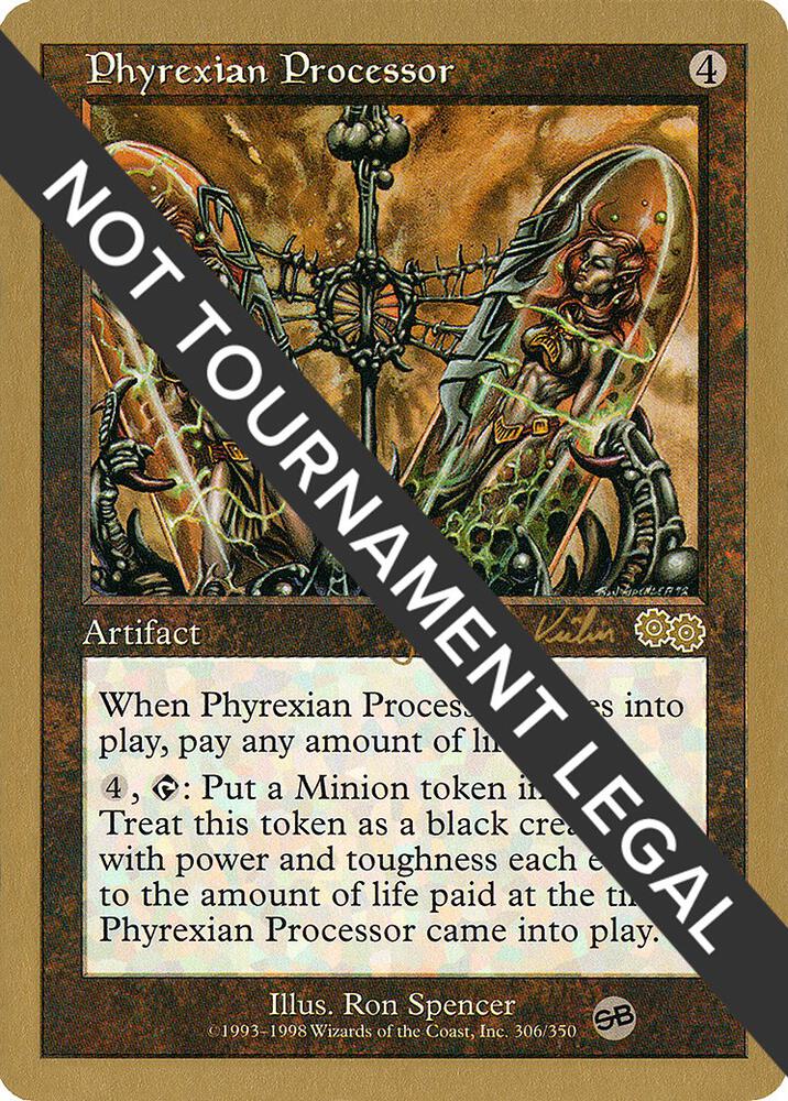 Phyrexian Processor (Janosch Kuhn) (SB) [World Championship Decks 2000]