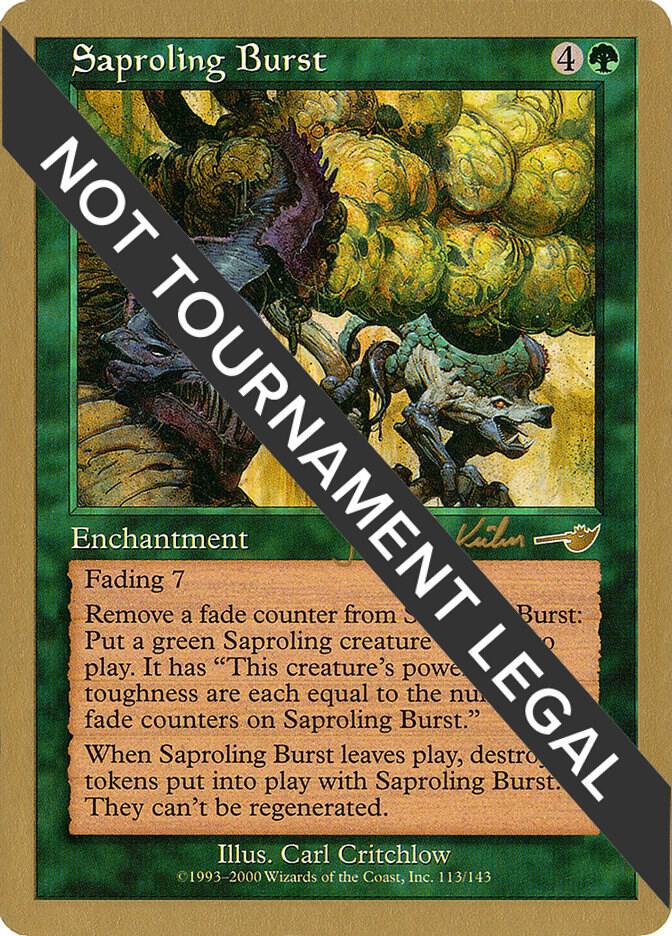 Saproling Burst (Janosch Kuhn) [World Championship Decks 2000]