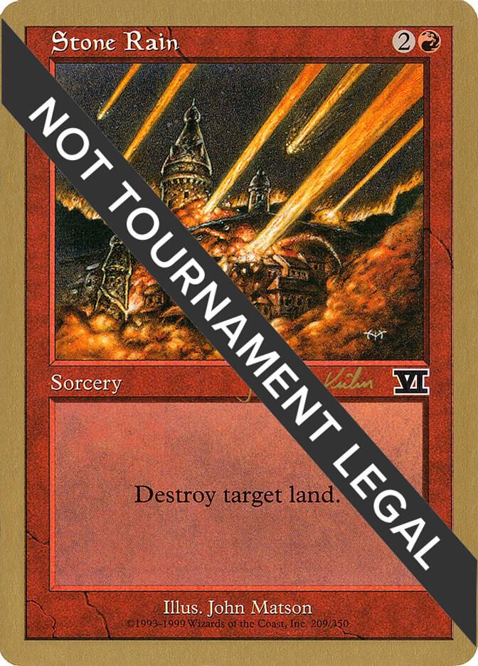 Stone Rain (Janosch Kuhn) [World Championship Decks 2000]