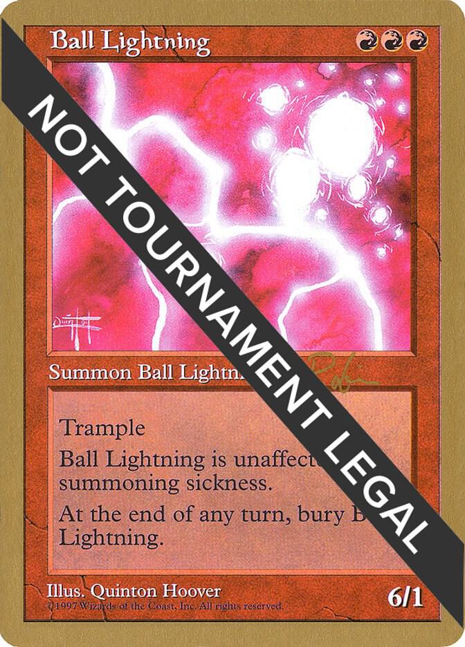 Ball Lightning (Ben Rubin) [World Championship Decks 1998]
