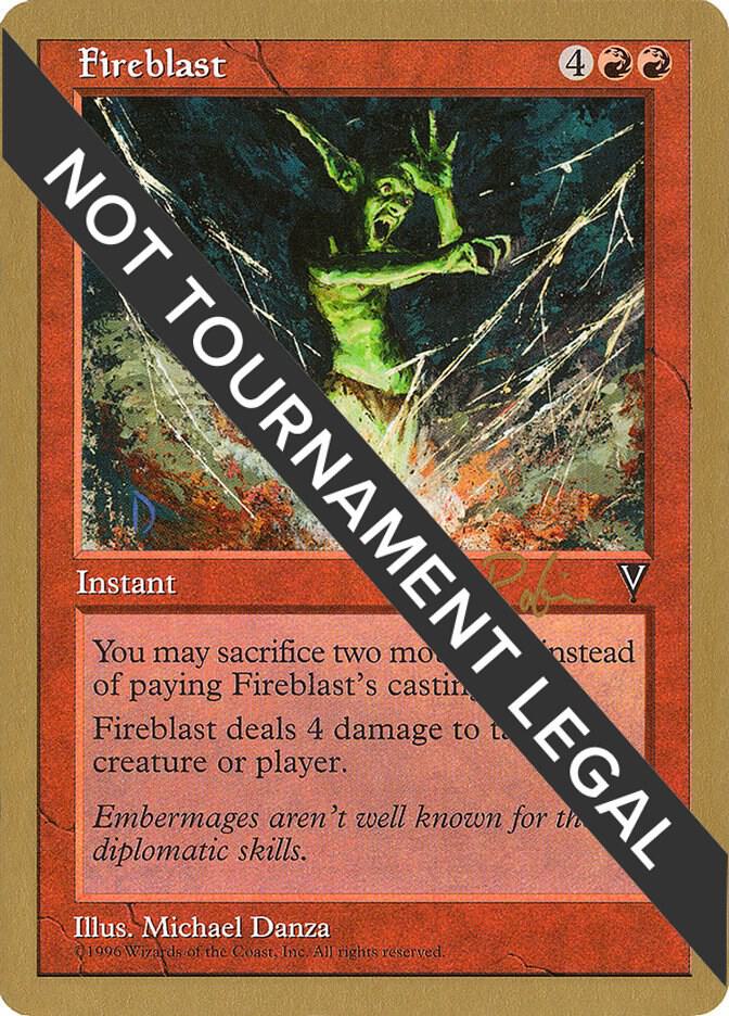 Fireblast (Ben Rubin) [World Championship Decks 1998]