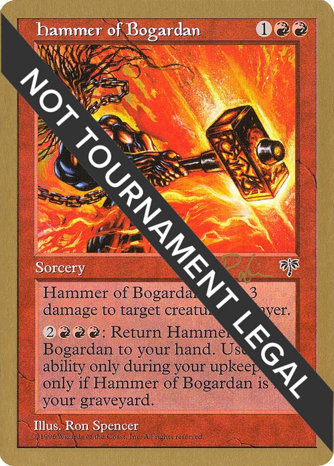 Hammer of Bogardan (Ben Rubin) [World Championship Decks 1998]