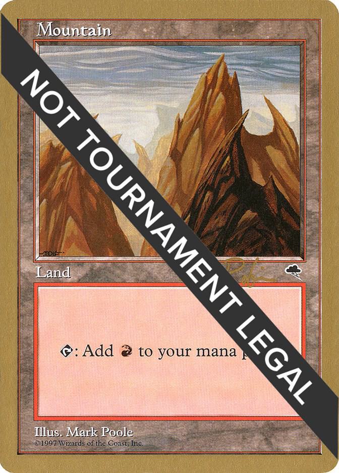 Mountain (br343) (Ben Rubin) [World Championship Decks 1998]