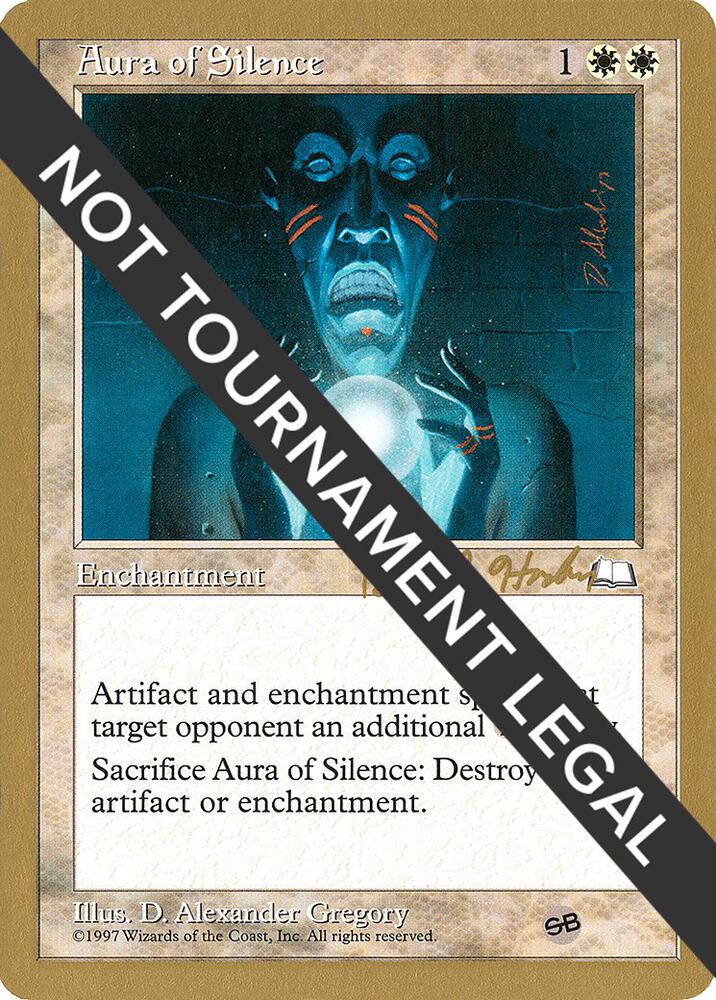 Aura of Silence (Brian Hacker) (SB) [World Championship Decks 1998]