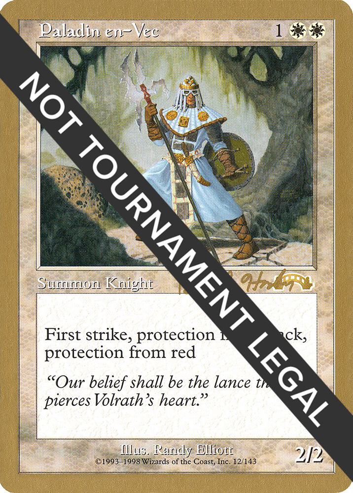 Paladin en-Vec (Brian Hacker) [World Championship Decks 1998]
