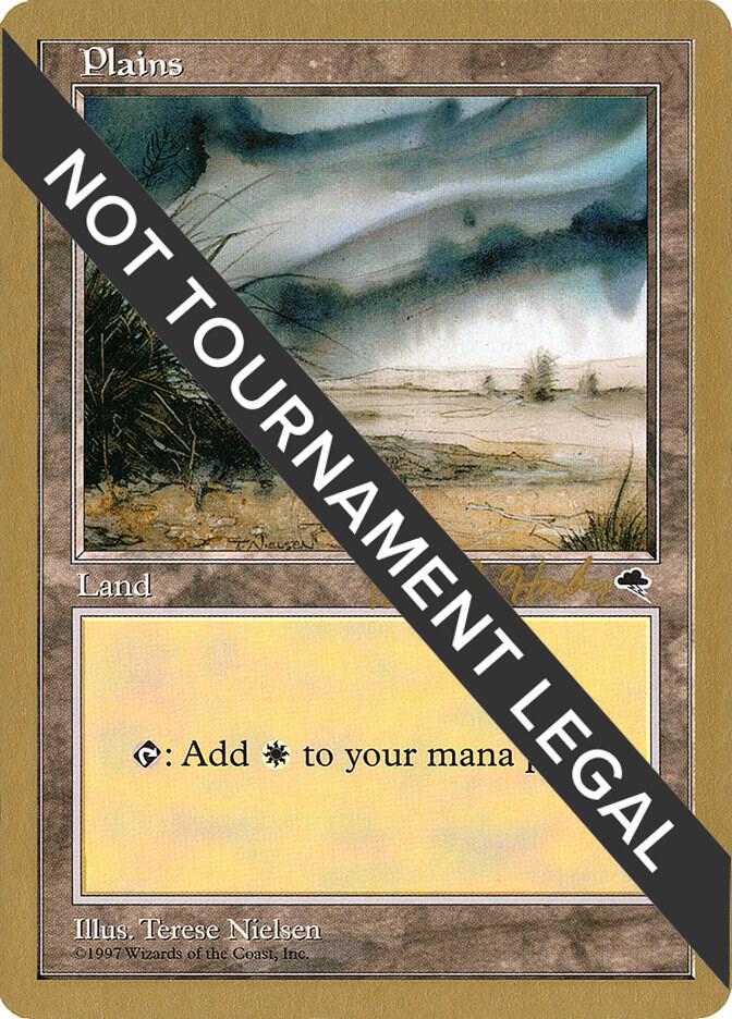 Plains (bh333) (Brian Hacker) [World Championship Decks 1998]