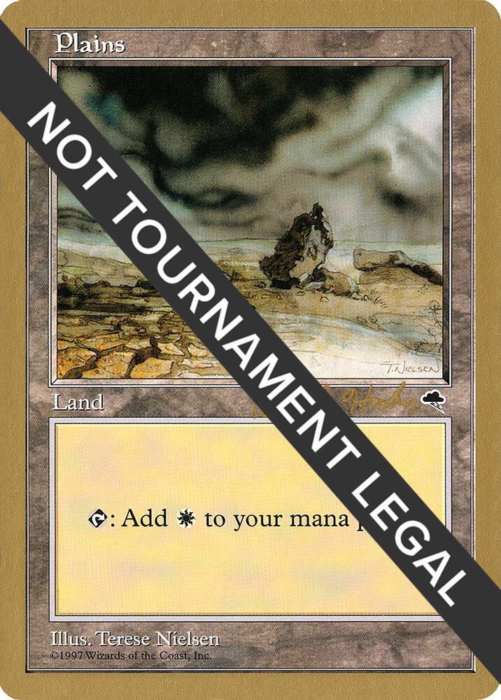 Plains (bh331) (Brian Hacker) [World Championship Decks 1998]