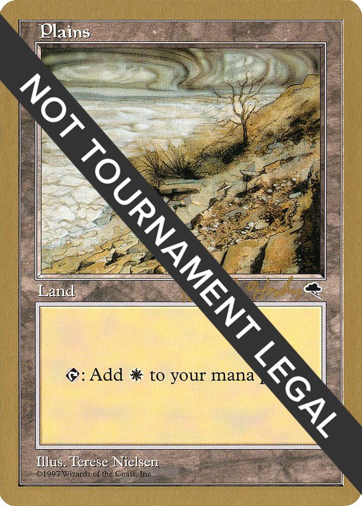 Plains (bh332) (Brian Hacker) [World Championship Decks 1998]