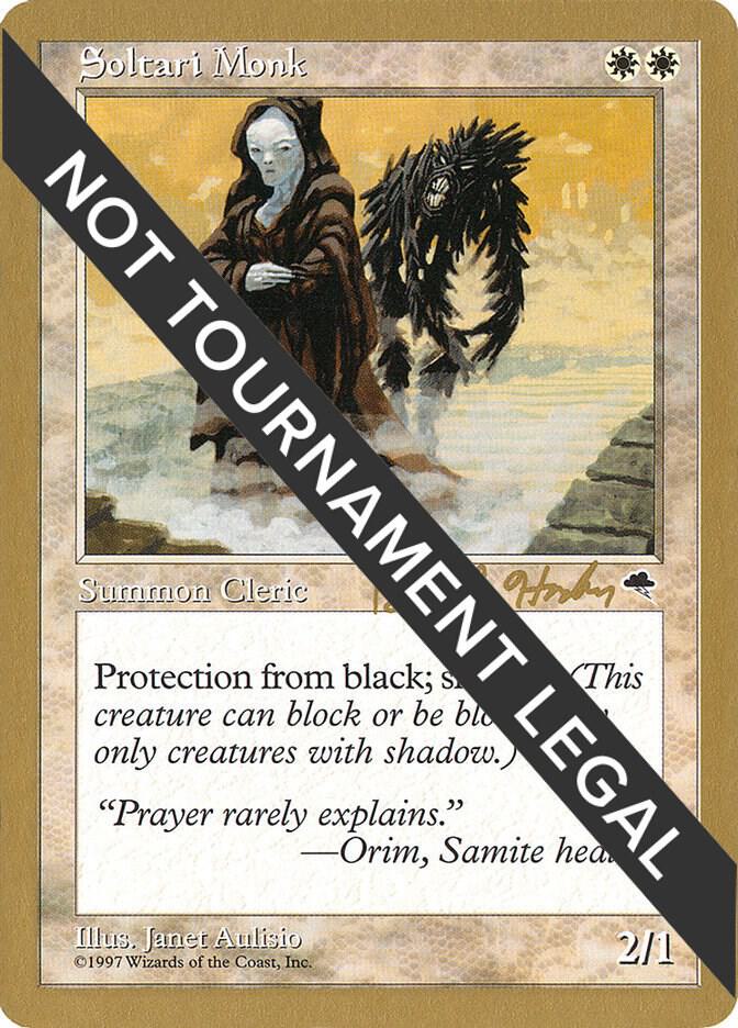 Soltari Monk (Brian Hacker) [World Championship Decks 1998]
