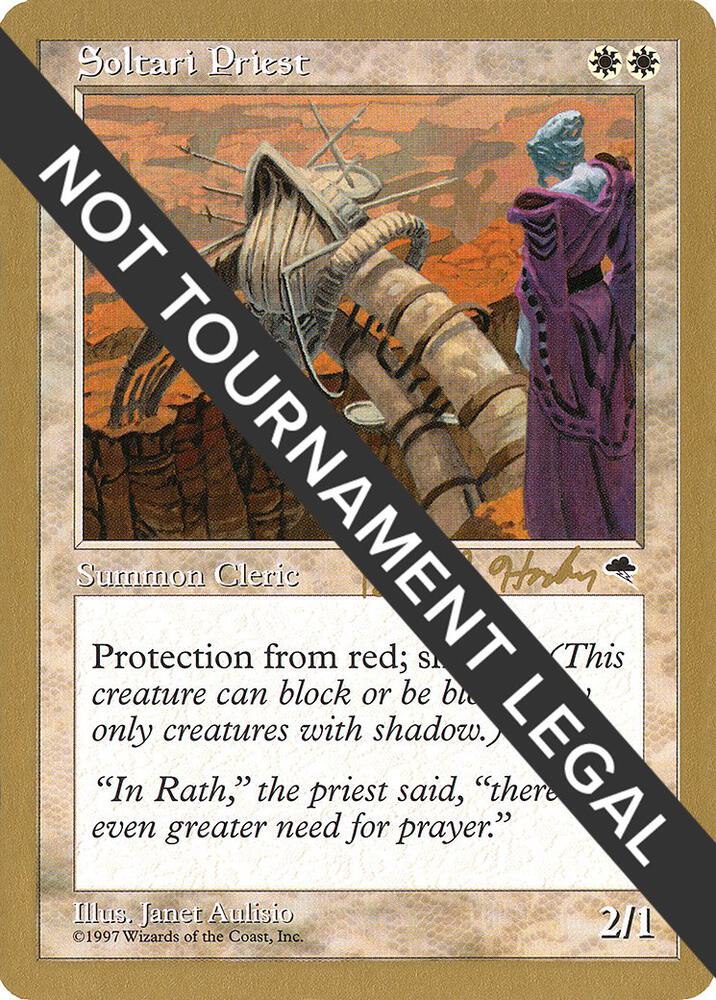 Soltari Priest (Brian Hacker) [World Championship Decks 1998]
