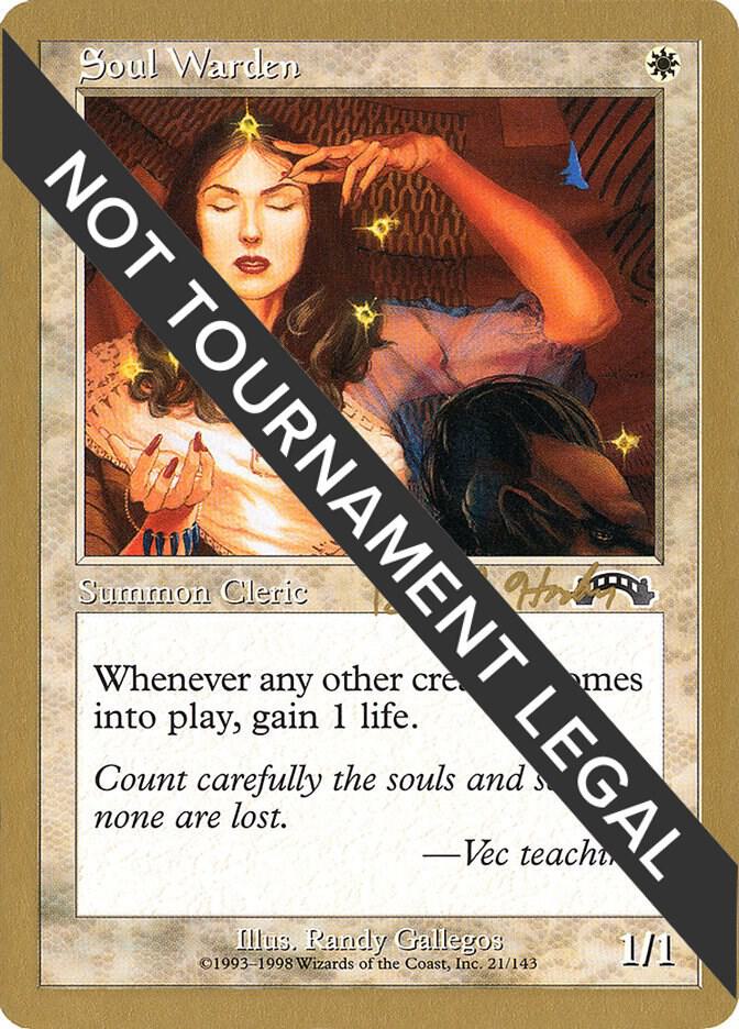 Soul Warden (Brian Hacker) [World Championship Decks 1998]