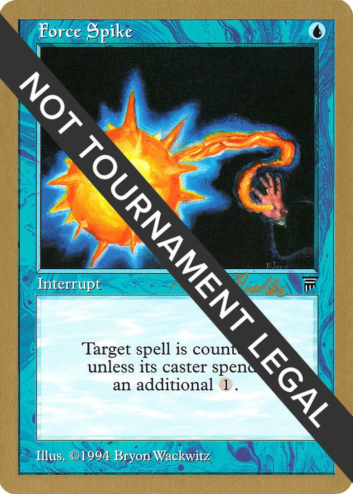 Force Spike (Randy Buehler) [World Championship Decks 1998]