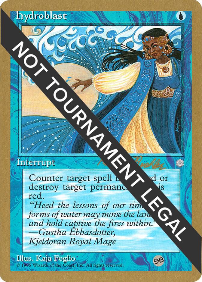 Hydroblast (Randy Buehler) (SB) [World Championship Decks 1998]