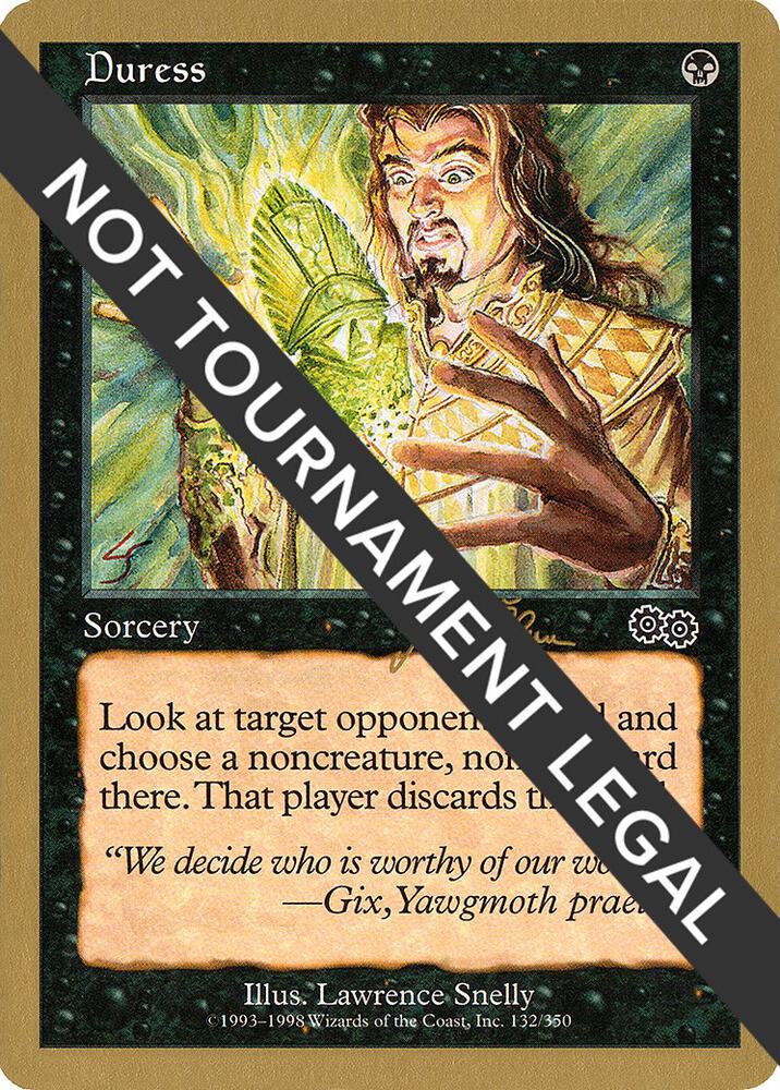 Duress (Jakub Slemr) [World Championship Decks 1999]