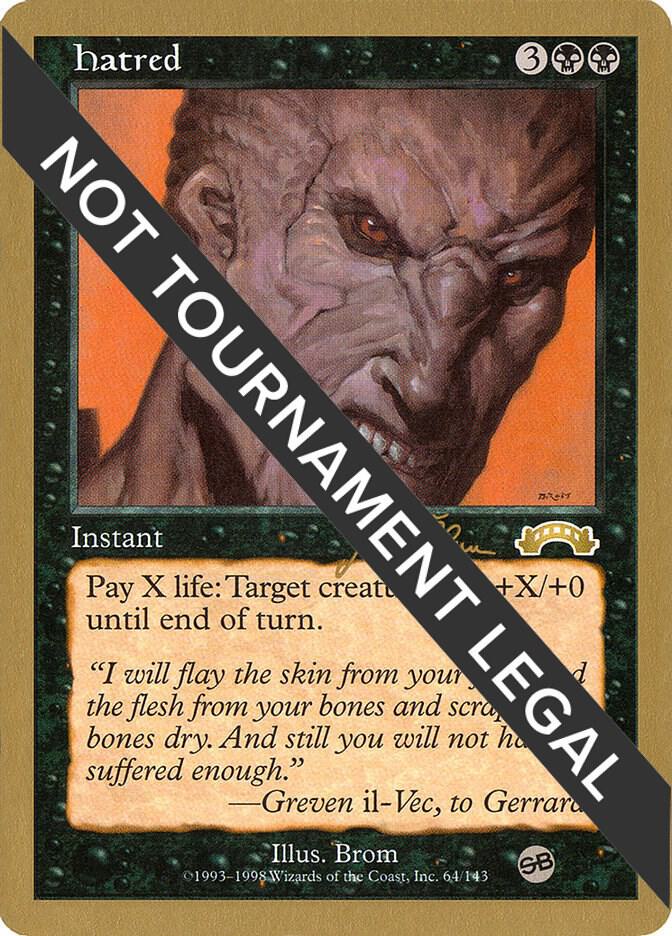 Hatred (Jakub Slemr) (SB) [World Championship Decks 1999]