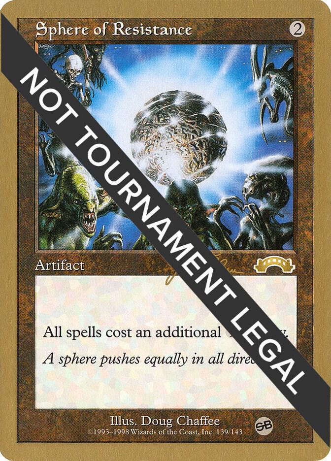 Sphere of Resistance (Jakub Slemr) (SB) [World Championship Decks 1999]