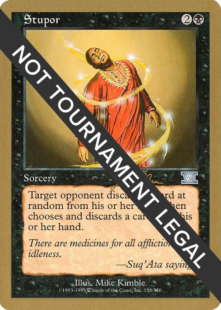 Stupor (Jakub Slemr) [World Championship Decks 1999]