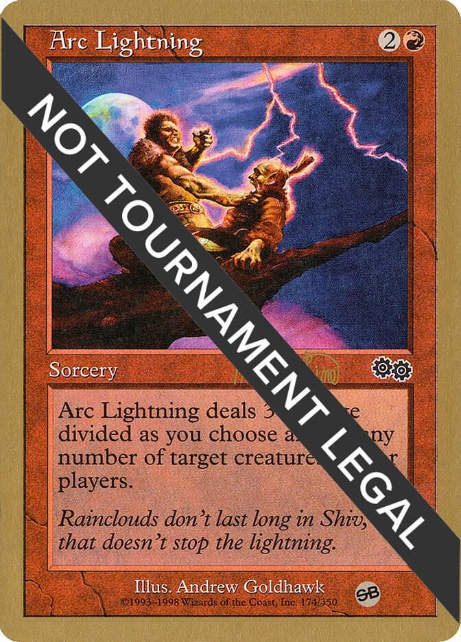 Arc Lightning (Mark Le Pine) [World Championship Decks 1999]