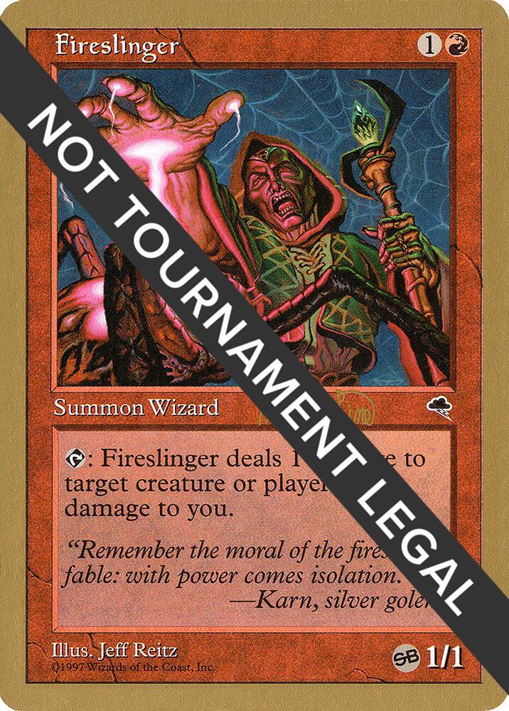 Fireslinger (Mark Le Pine) (SB) [World Championship Decks 1999]