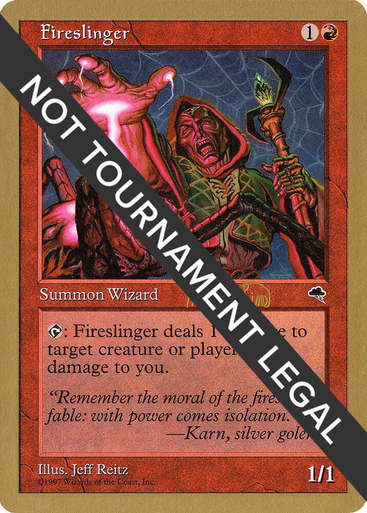 Fireslinger (Mark Le Pine) [World Championship Decks 1999]