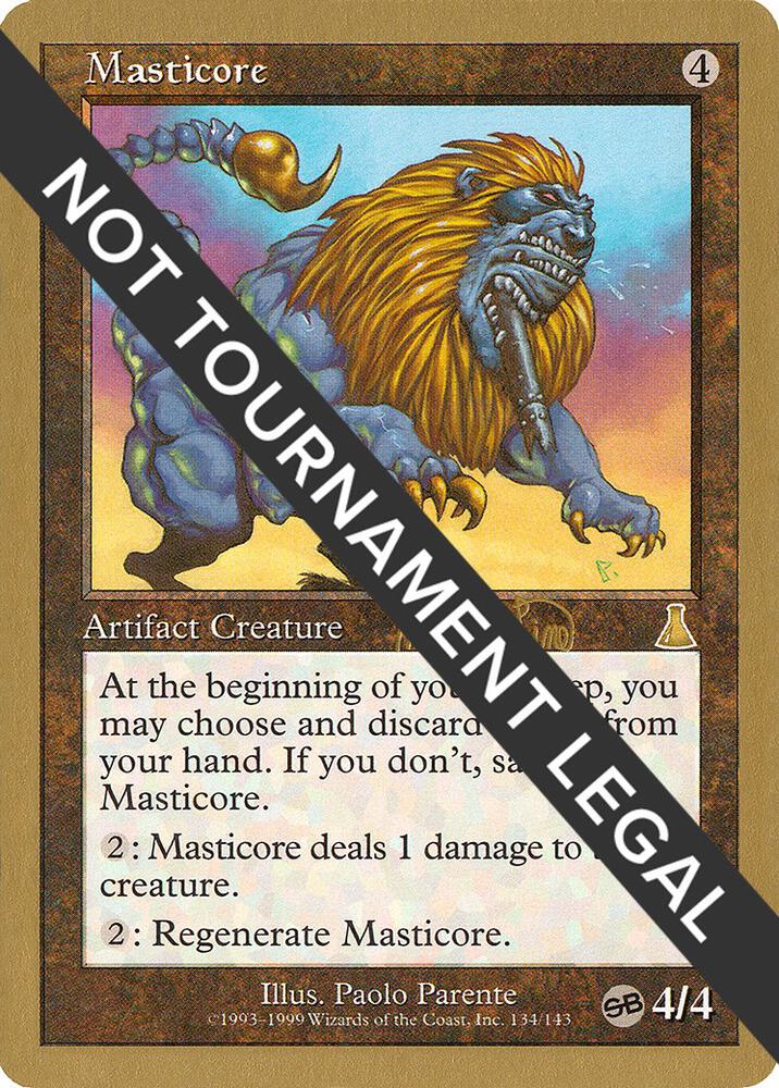 Masticore (Mark Le Pine) (SB) [World Championship Decks 1999]