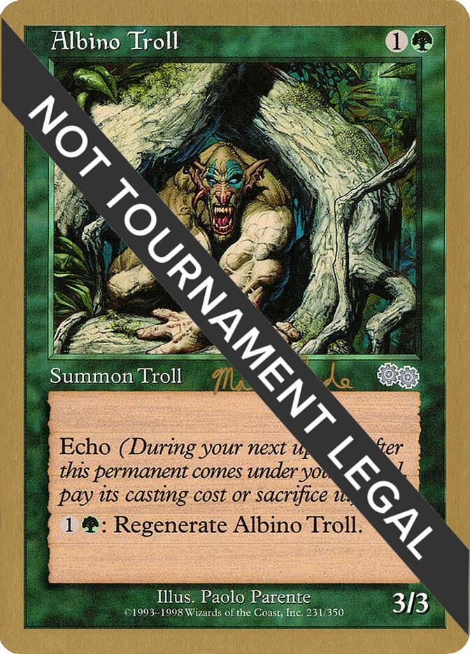 Albino Troll (Matt Linde) [World Championship Decks 1999]
