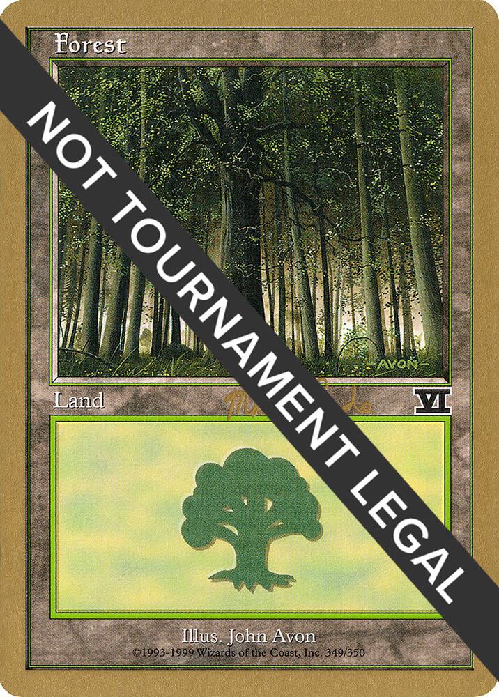 Forest (ml349) (Matt Linde) [World Championship Decks 1999]