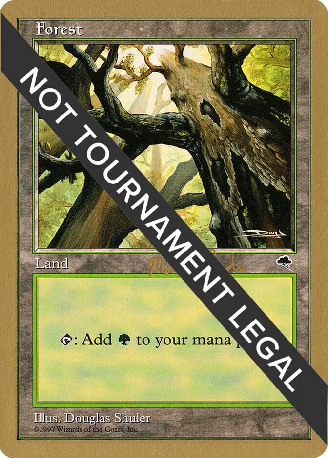 Forest (ml347a) (Matt Linde) [World Championship Decks 1999]