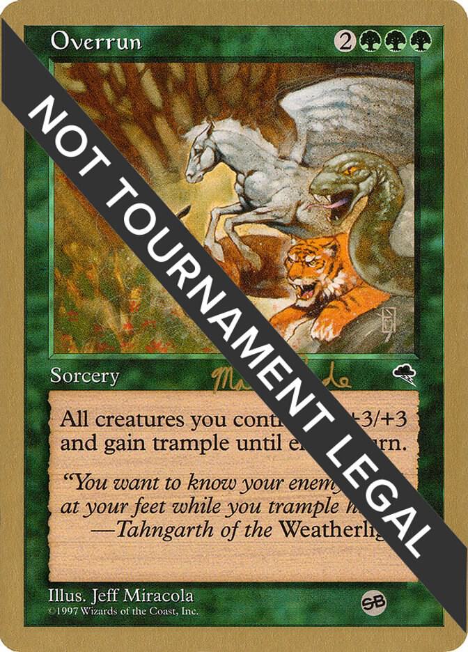 Overrun (Matt Linde) (SB) [World Championship Decks 1999]