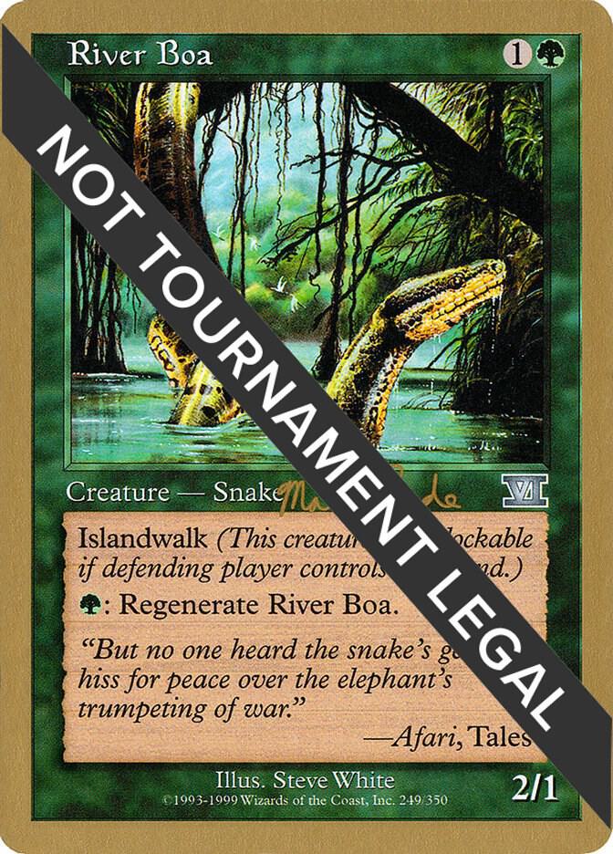 River Boa (Matt Linde) [World Championship Decks 1999]