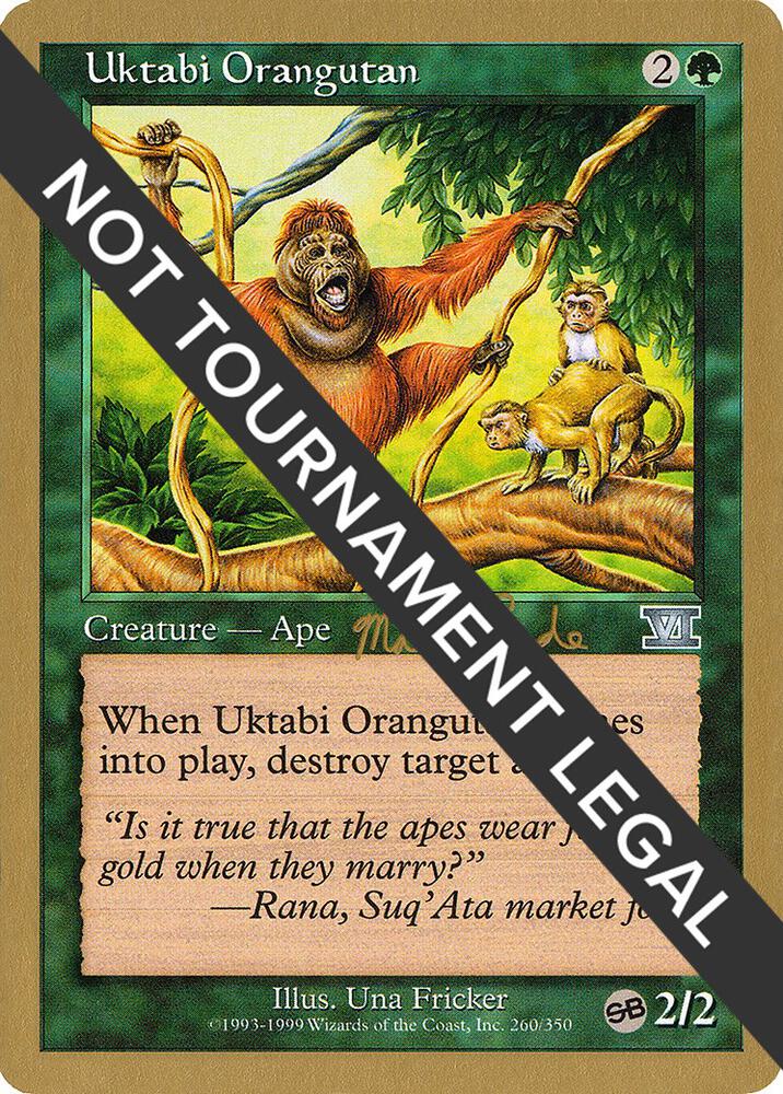Uktabi Orangutan (Matt Linde) (SB) [World Championship Decks 1999]