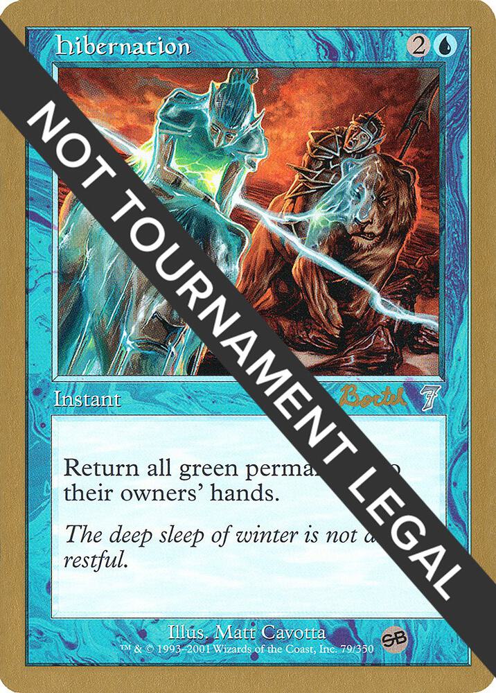 Hibernation (Alex Borteh) (SB) [World Championship Decks 2001]