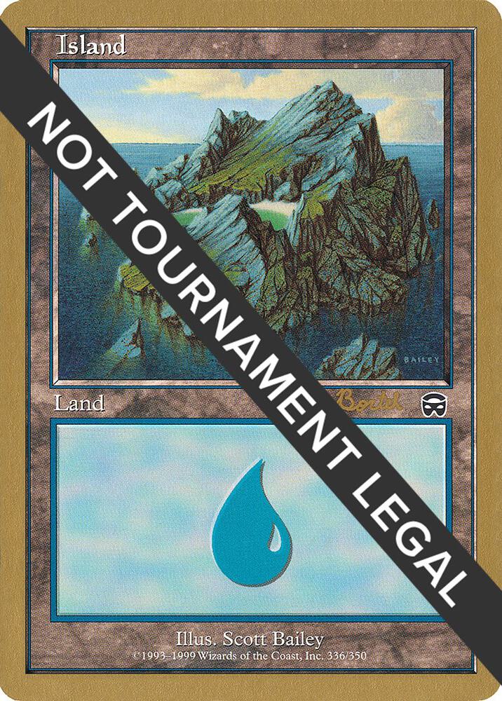 Island (ab336) (Alex Borteh) [World Championship Decks 2001]
