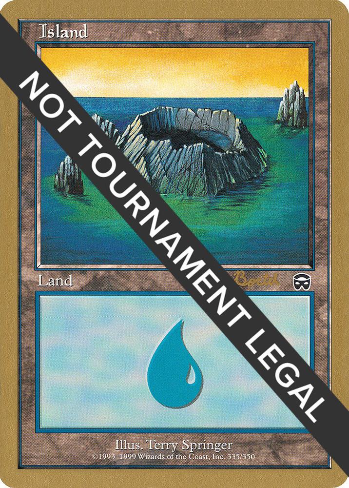 Island (ab335) (Alex Borteh) [World Championship Decks 2001]