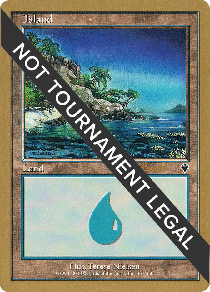 Island (ab337) (Alex Borteh) [World Championship Decks 2001]