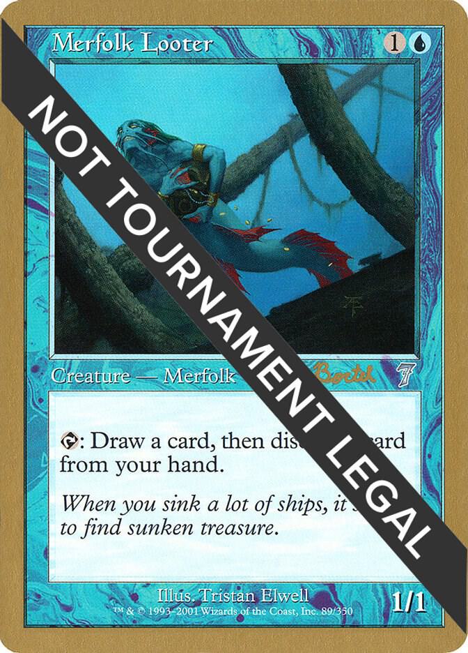 Merfolk Looter (Alex Borteh) [World Championship Decks 2001]