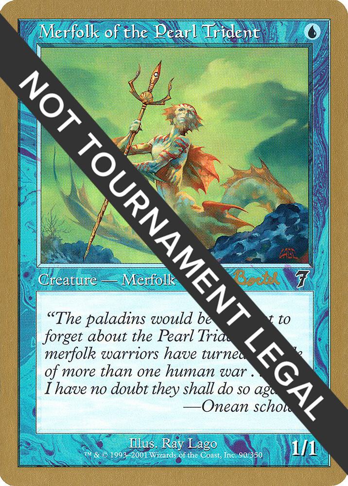 Merfolk of the Pearl Trident (Alex Borteh) [World Championship Decks 2001]