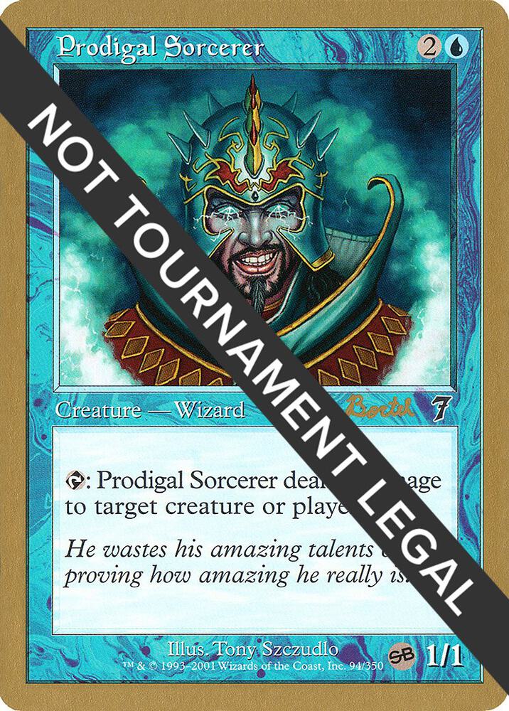 Prodigal Sorcerer (Alex Borteh) (SB) [World Championship Decks 2001]