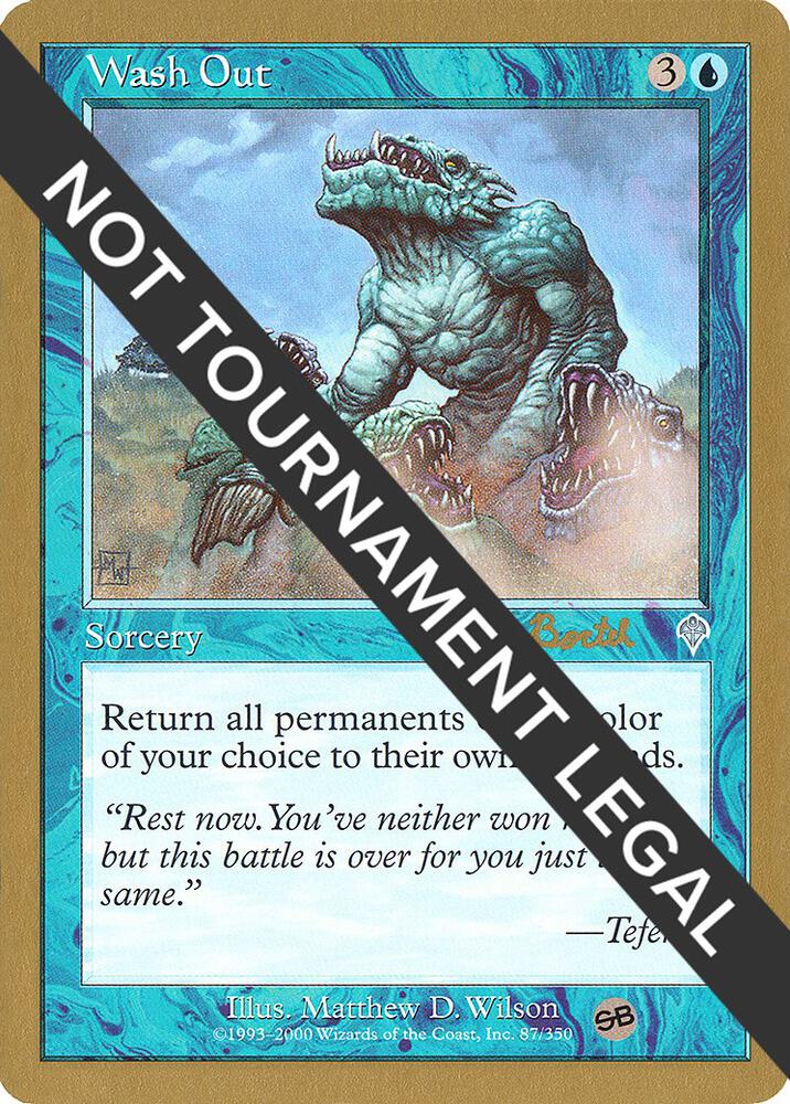 Wash Out (Alex Borteh) (SB) [World Championship Decks 2001]