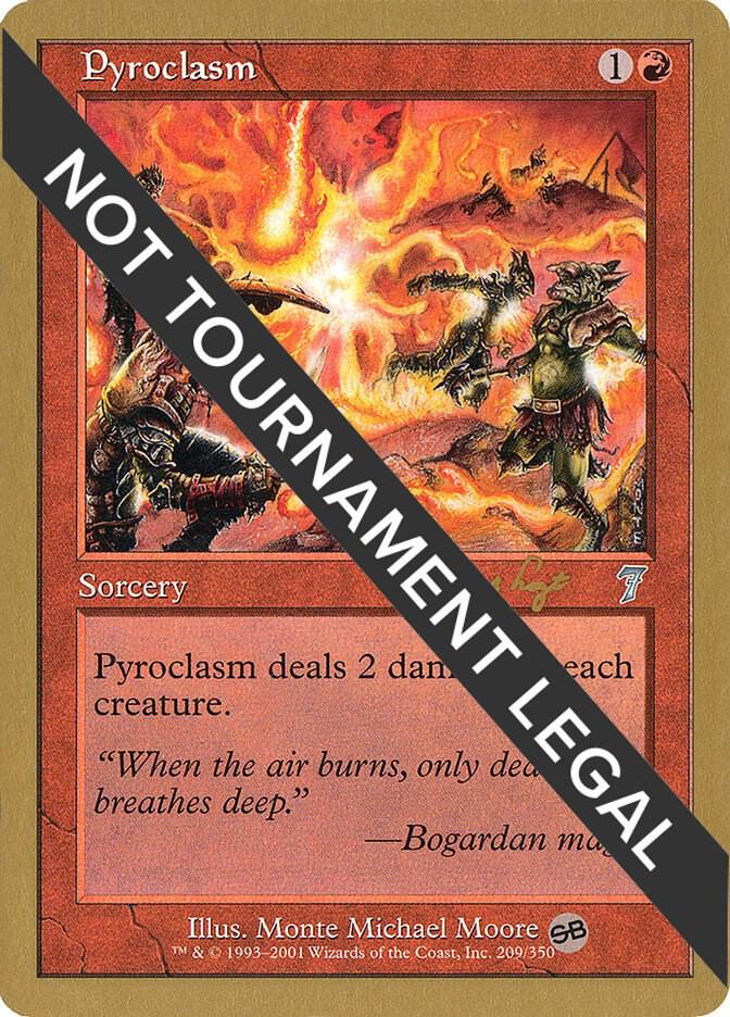Pyroclasm (Antoine Ruel) (SB) [World Championship Decks 2001]