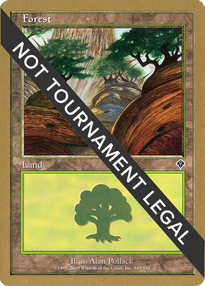 Forest (jt349a) (Jan Tomcani) [World Championship Decks 2001]
