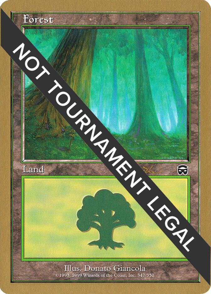Forest (jt347a) (Jan Tomcani) [World Championship Decks 2001]