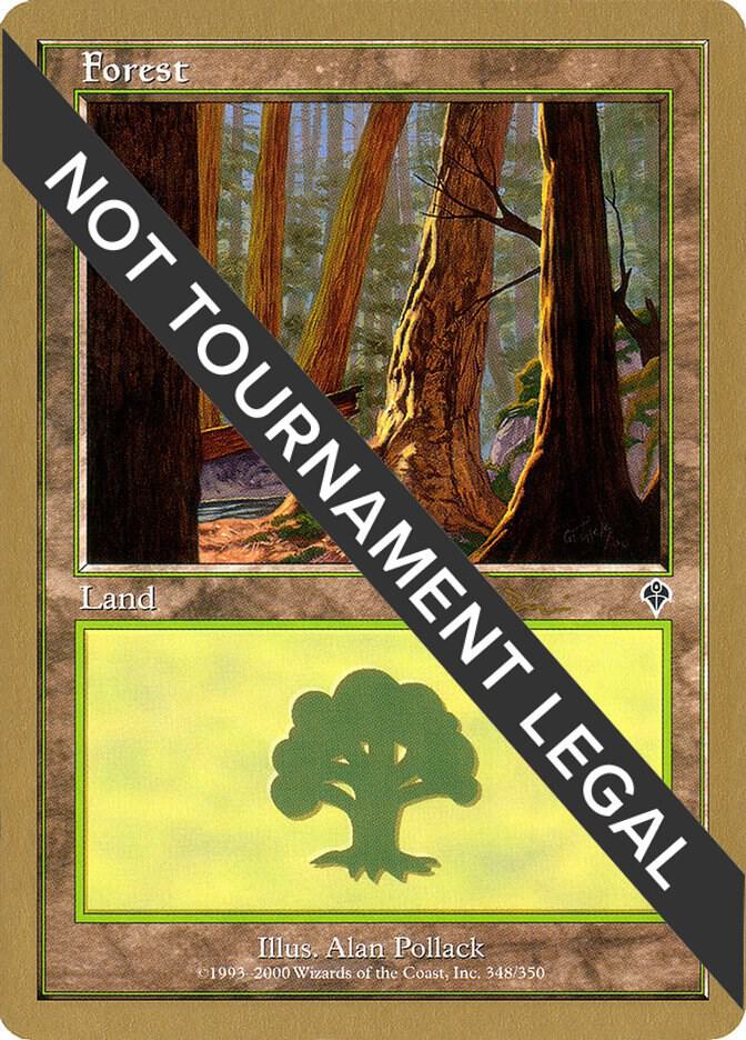 Forest (jt348a) (Jan Tomcani) [World Championship Decks 2001]