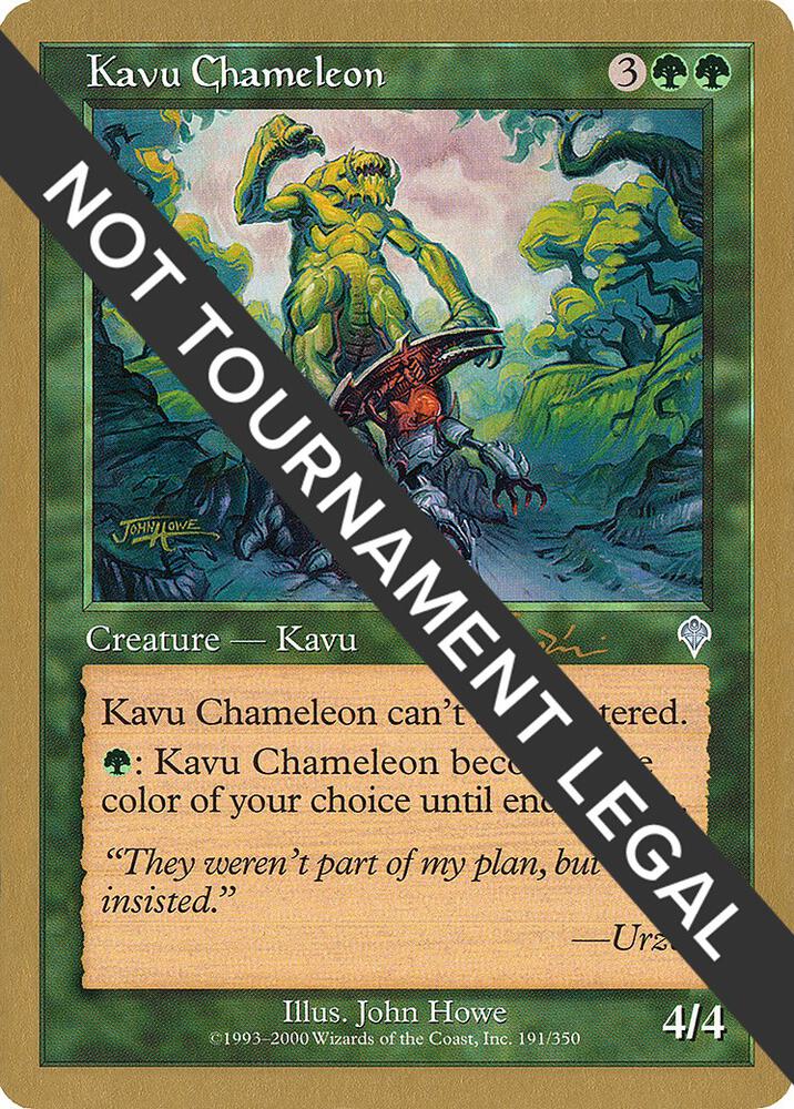 Kavu Chameleon (Jan Tomcani) [World Championship Decks 2001]
