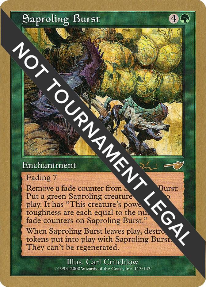 Saproling Burst (Jan Tomcani) [World Championship Decks 2001]