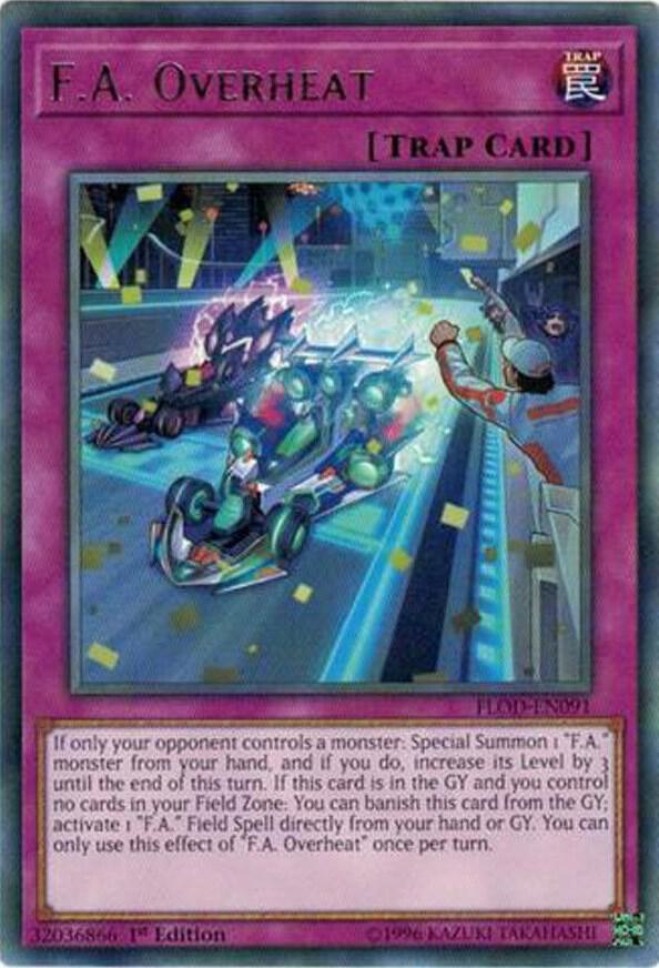 F.A. Overheat [FLOD-EN091] Rare